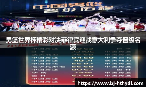 男篮世界杯精彩对决菲律宾迎战意大利争夺晋级名额